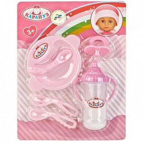 Набор для пупса, 6 предметов (Карапуз, B1515009-RU (192)sim)